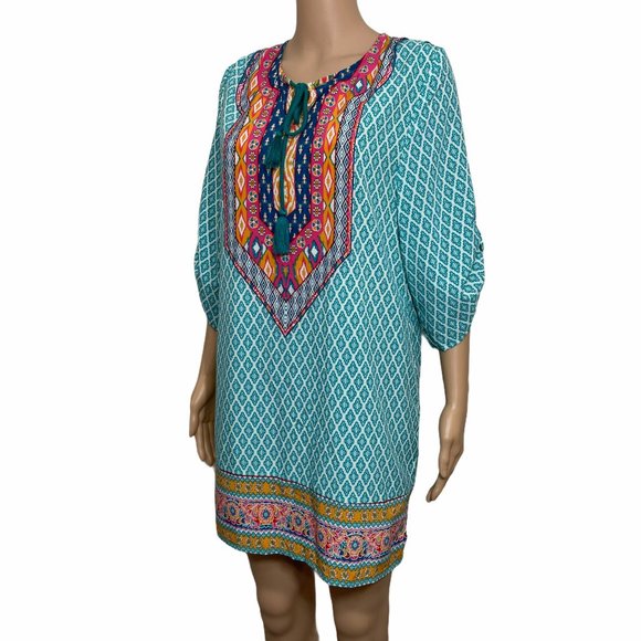 Urban co co dress multicolor long sleeve size S - Picture 3 of 14